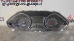 PEUGEOT 208 1.2 PETROL SPEEDO CLOCKS DISPLAY 2012 TO 2019 9801906680