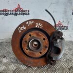 PEUGEOT 208 1.6 DIESEL 9HP DRIVER FRONT HUB / DISC CALIPER 2012 TO 2018