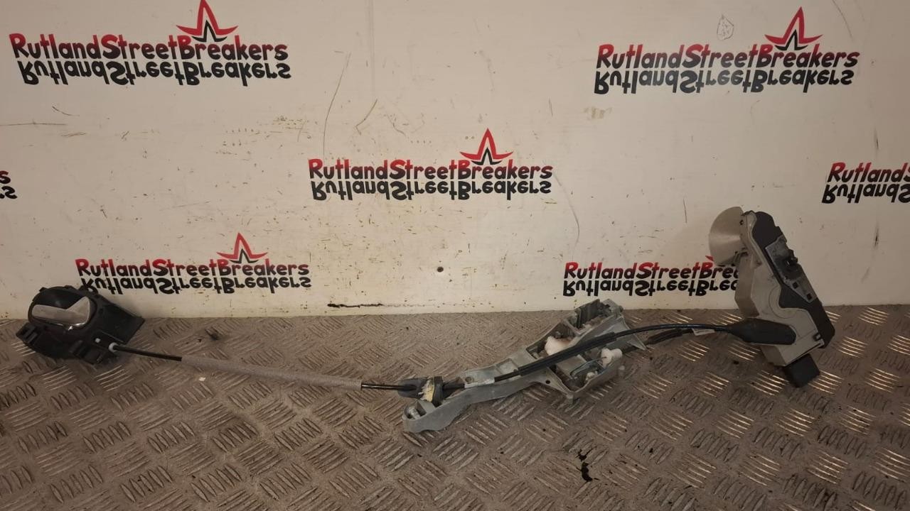 PEUGEOT-208-3-DOOR-DRIVER-FRONT-DOOR-LATCH-LOCK-MECHANISM-2012-TO-2018-146796739251 PEUGEOT 208 3 DOOR DRIVER FRONT DOOR LATCH / LOCK MECHANISM 2012 TO 2018 - Image 1