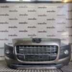 PEUGEOT 3008 FRONT BUMPER WITH FOG LIGHTS IN VAPOR GREY EVG 2009 TO 2013