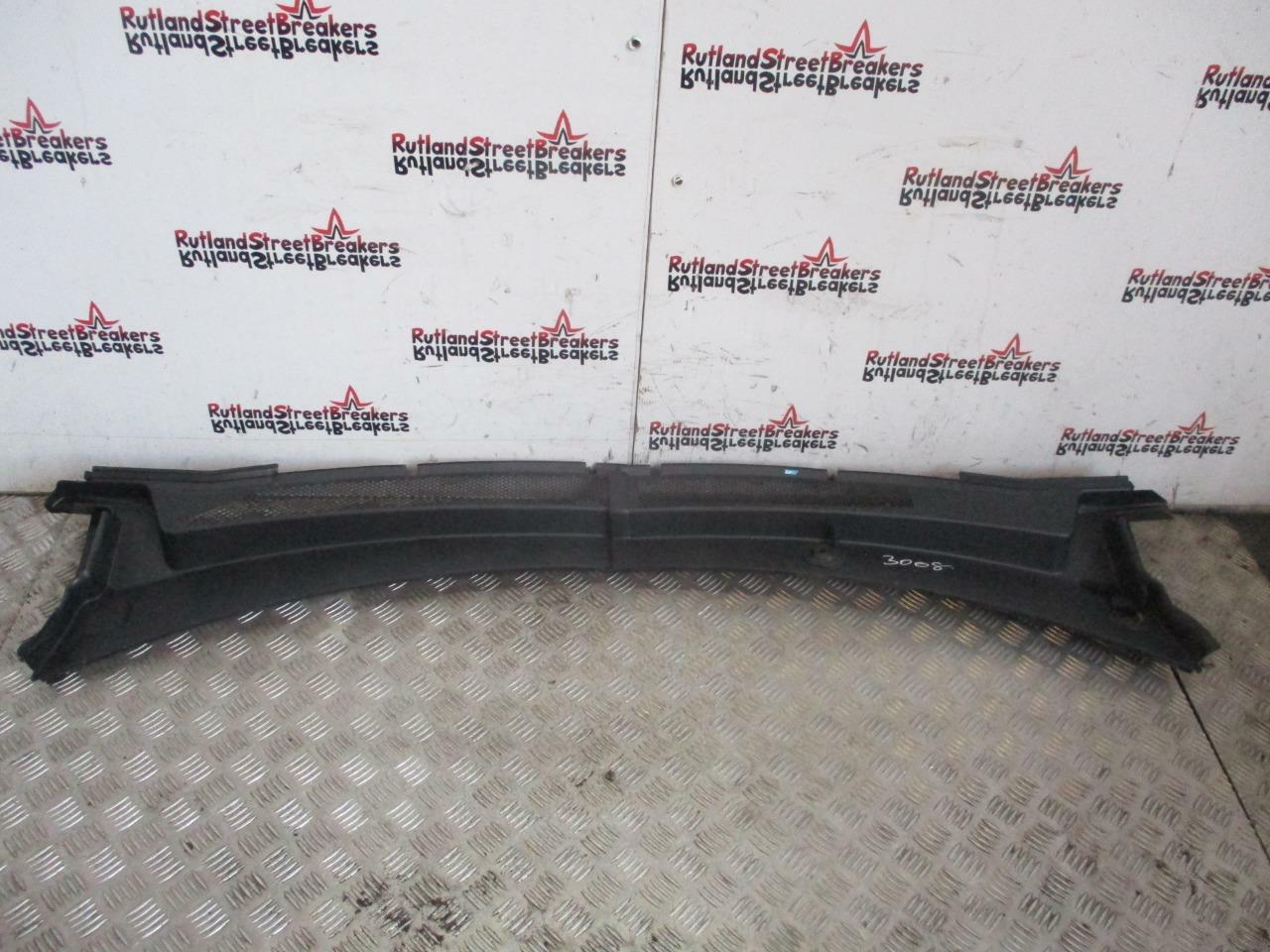 PEUGEOT-3008-WINDSCREEN-SCUTTLE-PANEL-BLACK-2017-2018-2019-143587505961 PEUGEOT 3008 WINDSCREEN SCUTTLE PANEL BLACK 2017 2018 2019 - Image 1