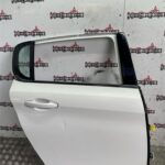 PEUGEOT 308 DRIVER SIDE REAR DOOR IN BANQUISE WHITE EWP 2014 TO 2021