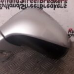 PEUGEOT 308 PASSENGER SIDE WING MIRROR IN ALUMINIUM GREY SILVER EZR 2009 TO 2013