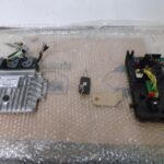 PEUGEOT 407 RHF ECU BSI KIT PLUS KEY  ECU 9665465580 BSI 966405888001