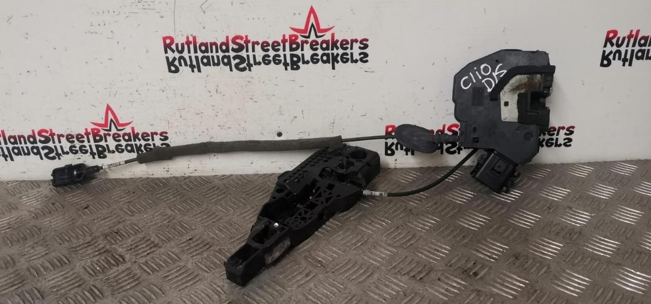RENAULT-CLIO-MK4-DRIVER-SIDE-FRONT-DOOR-LOCK-MECHANISM-805005925-2013-TO-2019-136945298111 RENAULT CLIO MK4 DRIVER SIDE FRONT DOOR LOCK MECHANISM 805005925 2013 TO 2019 - Image 1