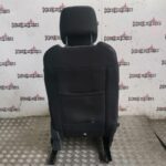 RENAULT CLIO MK4 PASSENGER FRONT SEAT IN BLACK AND GREY CLOTH 2013 TO 2019 - Image 6