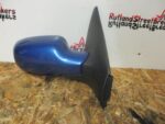 RENAULT MEGANE DRIVER SIDE ELECTRIC WING MIRROR BLUE TERNA 2003 TO 2008 - Image 6