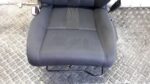 RENAULT MEGANE MK3 PASSENGER SIDE FRONT SEAT IN BLACK / GREY CLOTH 2011 TO 2015 - Image 6