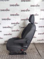 RENAULT TRAFIC / VAUXHALL VIVARO DRIVER SIDE FRONT SEAT BLACK CLOTH 2014 TO 2019 - Image 5