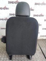 RENAULT TRAFIC / VAUXHALL VIVARO DRIVER SIDE FRONT SEAT BLACK CLOTH 2014 TO 2019 - Image 7