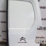 CITROEN BERLINGO / PEUGEOT PARTNER DRIVER SIDE REAR DOOR WHITE 2009 TO 2018