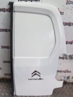 CITROEN BERLINGO / PEUGEOT PARTNER DRIVER SIDE REAR DOOR WHITE 2009 TO 2018
