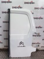 CITROEN BERLINGO / PEUGEOT PARTNER DRIVER SIDE REAR DOOR WHITE 2009 TO 2018 - Image 4