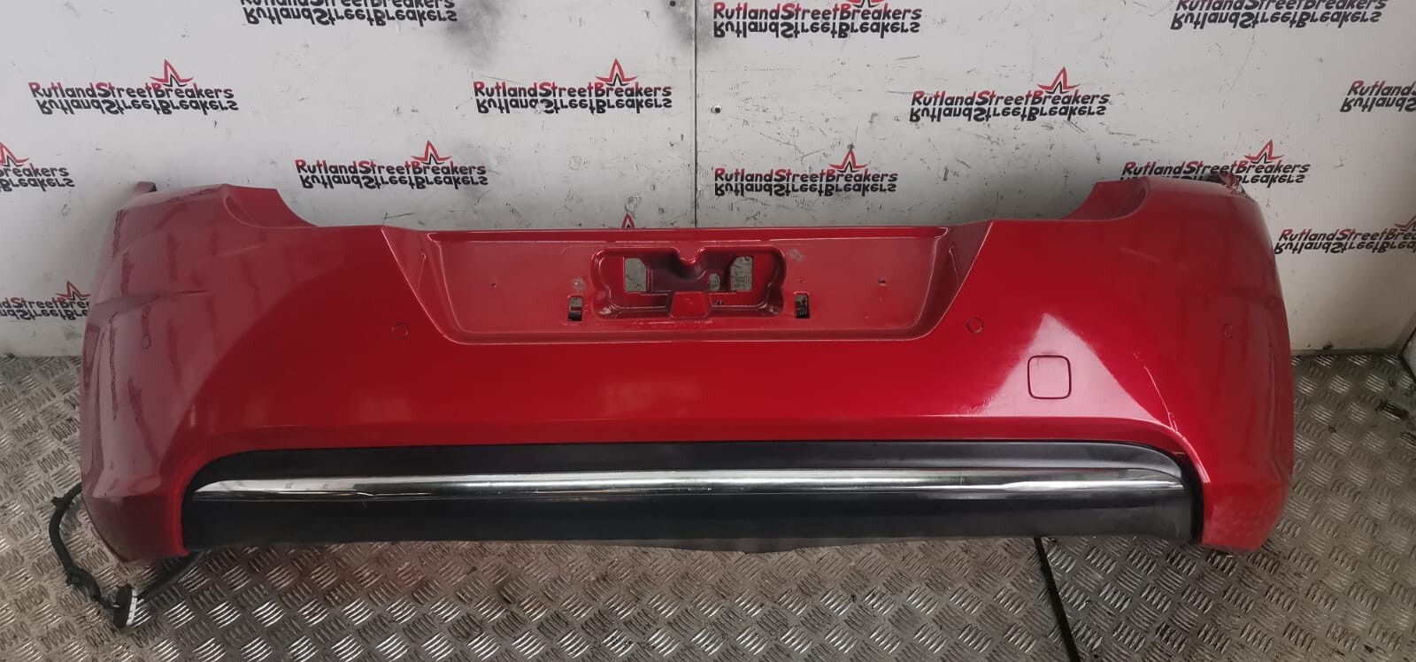 CITROEN-C4-REAR-BUMPER-WITH-PARKING-SENSORS-IN-RUBY-RED-EPY-2011-TO-2018-134974863042 CITROEN C4 REAR BUMPER WITH PARKING SENSORS IN RUBY RED EPY 2011 TO 2018 - Image 1