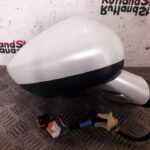 CITROEN DS4 DRIVER SIDE POWERFOLD MIRROR IN PEARLESCENT WHITE KWE 2011 TO 2018