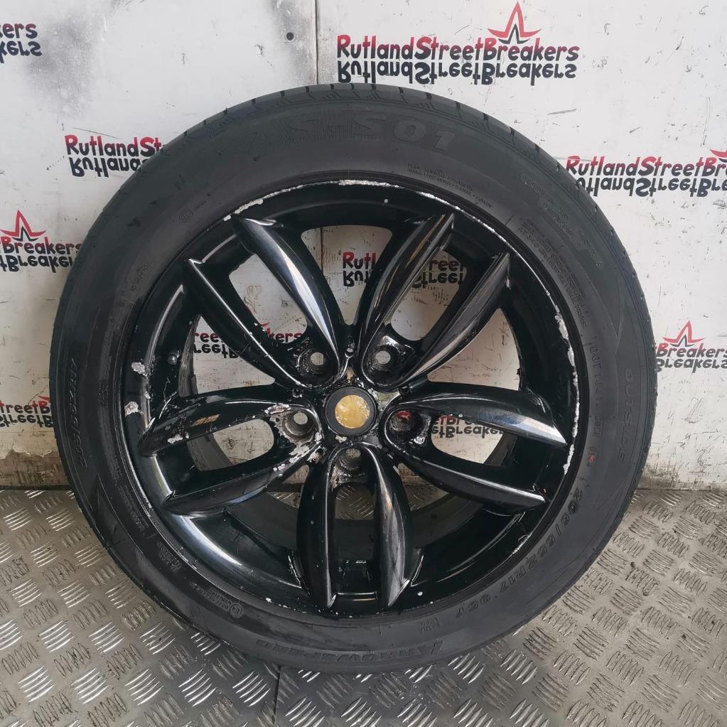 MINI-17-SINGLE-ALLOY-WHEEL-5-SPOKE-BLACK-205-55-R17-LA-WHEEL-STYLE-124-146043359192 MINI 17" SINGLE ALLOY WHEEL 5 SPOKE BLACK 205 - 55 - R17 LA WHEEL STYLE 124 - Image 1