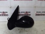 PEUGEOT 206 PASSENGER SIDE ELECTRIC WING MIRROR BLACK EXL 2000 2003 2004 2005