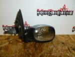 PEUGEOT 206 / SW DRIVER SIDE OFFSIDE MANUAL WING MIRROR BLUE EYL 1998 - 2006 - Image 4