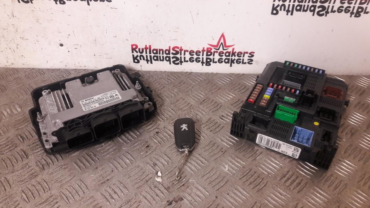 PEUGEOT-208-16-DIESEL-9HP-ECU-KIT-KEY-9807532080-0281030546-134519914282 PEUGEOT 208 1.6 DIESEL 9HP ECU KIT & KEY 9807532080 / 0281030546 - Image 1