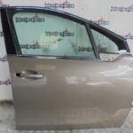 PEUGEOT 208 DRIVER SIDE FRONT DOOR IN SPIRIT GREY KCL 2012 TO 2018