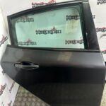 PEUGEOT 208 DRIVER SIDE REAR DOOR IN SHARK GREY KTP 2012 TO 2018
