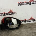PEUGEOT 308 DRIVER SIDE WING MIRROR RED KLQV 2013 TO 2021 POWER FOLDING
