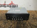 PEUGEOT 5008 STEREO HEAD UNIT RADIO CD PLAYER 98016072XT 2009 TO 2016