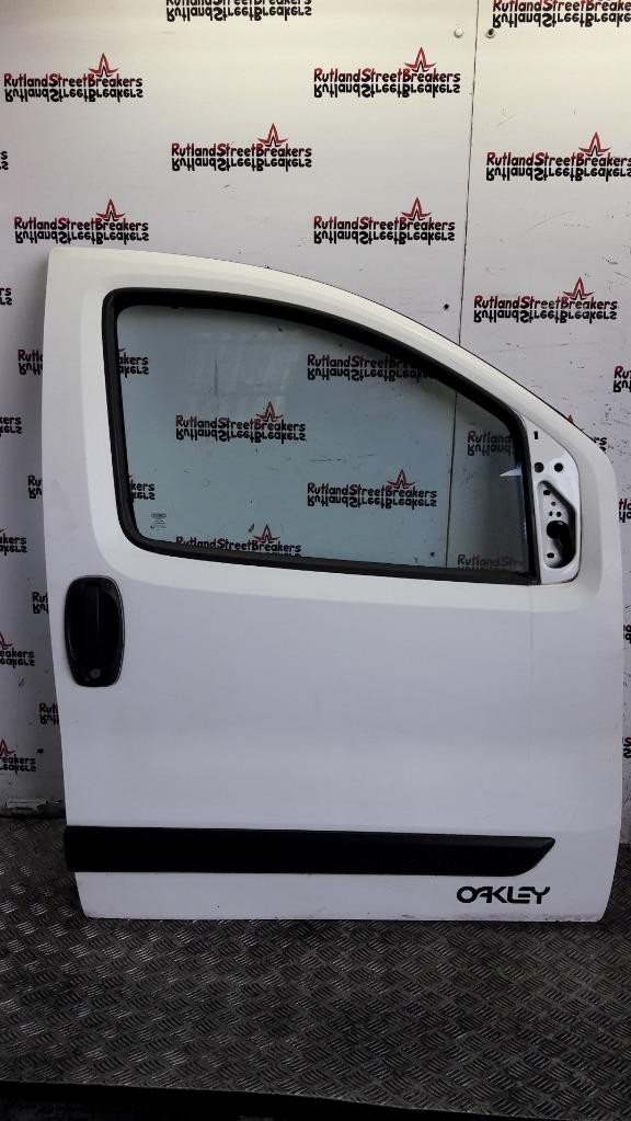 PEUGEOT-BIPPER-CITROEN-NEMO-DRIVER-SIDE-DOOR-IN-WHITE-2008-TO-2017-146500070002 PEUGEOT BIPPER / CITROEN NEMO DRIVER SIDE DOOR IN WHITE 2008 TO 2017 - Image 1