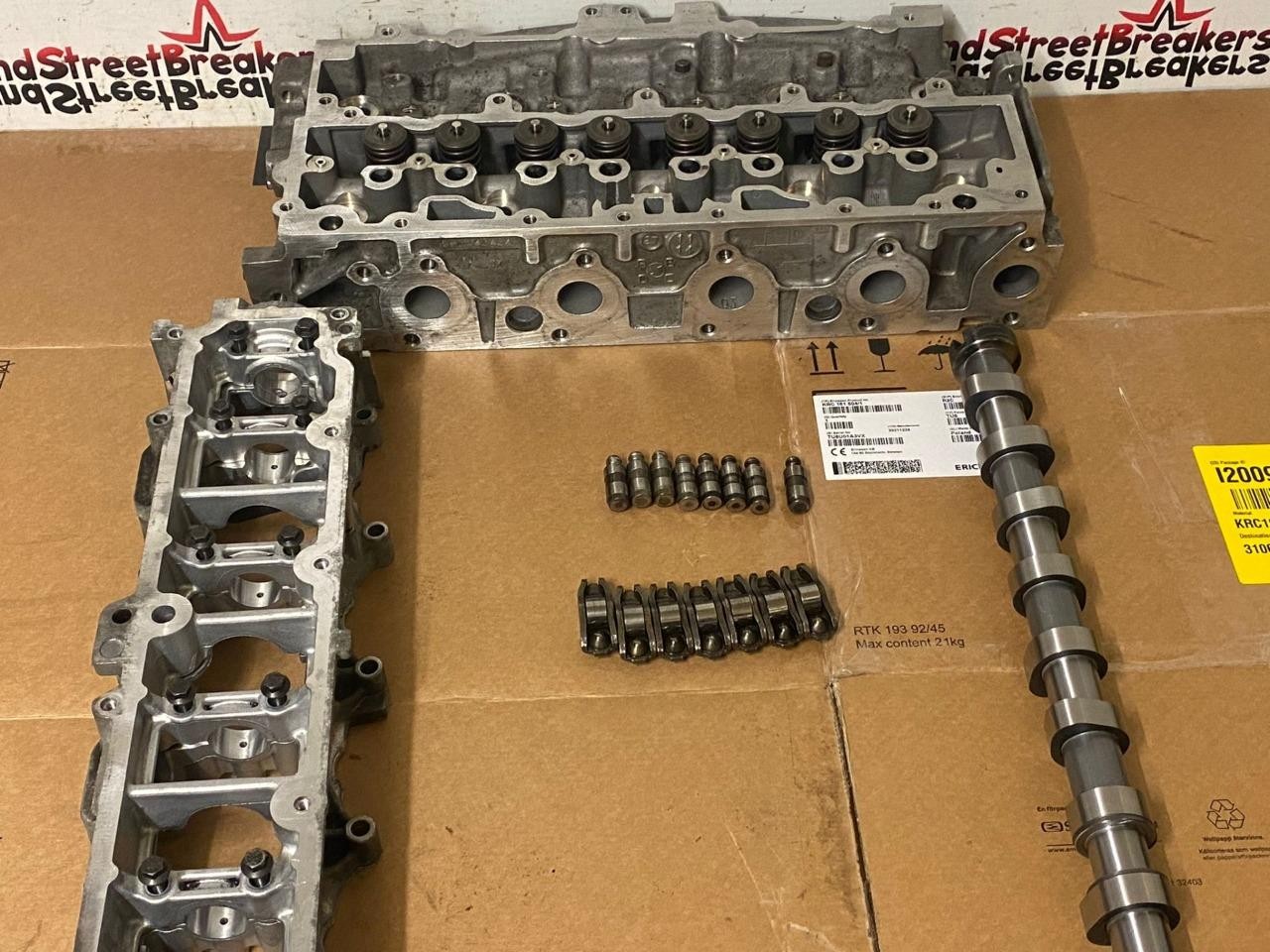 PEUGEOT-CITROEN-16-HDI-DV6FD-DV6FC-BHY-BHZ-COMPLETE-CYLINDER-HEAD-NEW-CAM-135658940802 PEUGEOT / CITROEN 1.6 HDI DV6FD / DV6FC BHY BHZ COMPLETE CYLINDER HEAD NEW CAM - Image 1