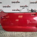 PEUGEOT RCZ DRIVER SIDE FRONT DOOR IN ERITHREA / BLOOD RED KJC 2010 TO 2015