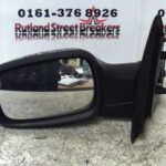 RENAULT CLIO ELECTRIC MIRROR BLACK NV676 PASSENGER SIDE YEARS 2009 TO 2013