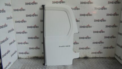 CITROEN BERLINGO / PEUGEOT PARTNER DRIVER SIDE REAR DOOR WHITE 2009 TO 2018