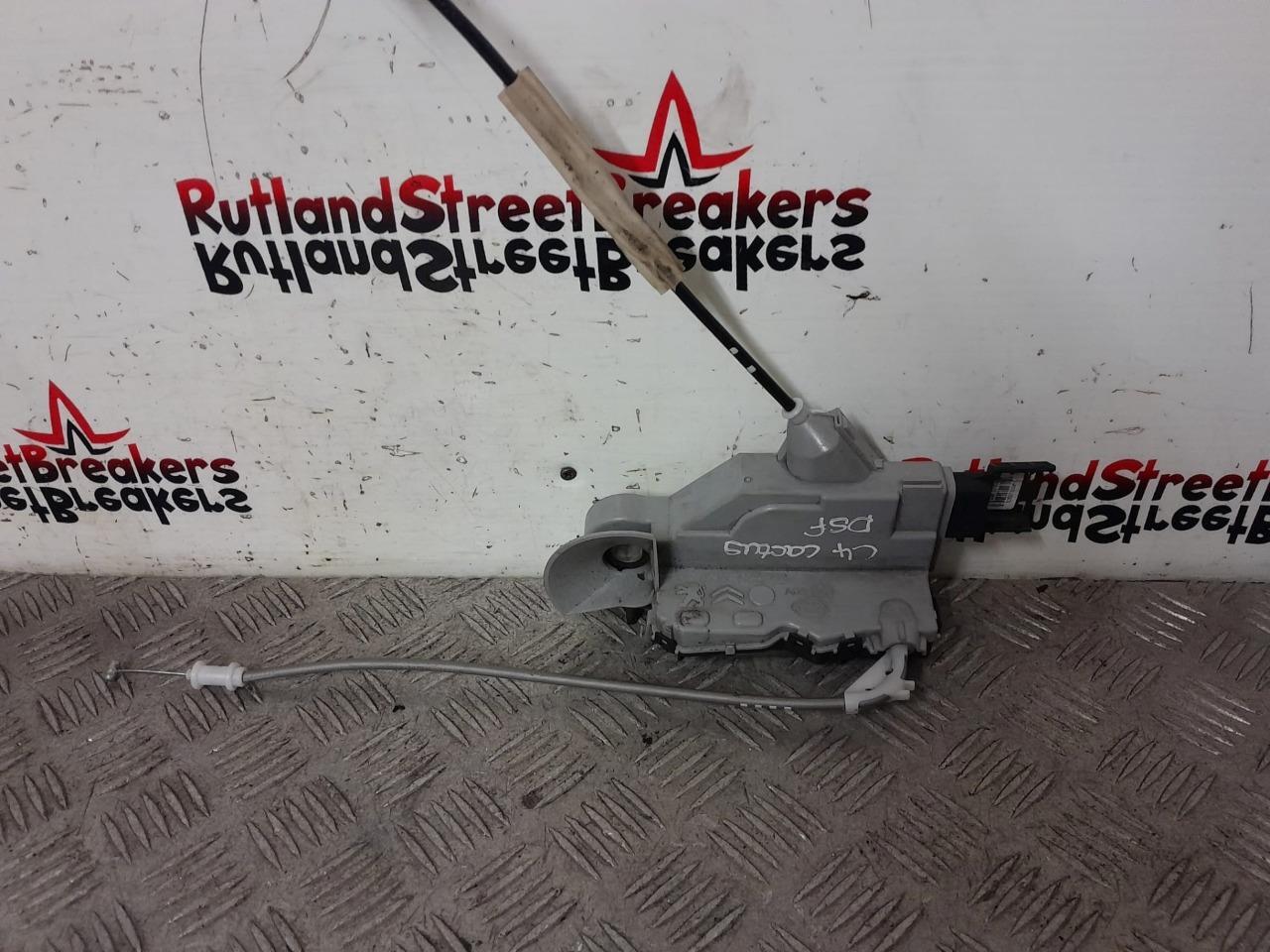 CITROEN-C4-CACTUS-DRIVER-SIDE-FRONT-DOOR-LOCK-MECHANISM-2014-TO-2017-134835063803 CITROEN C4 CACTUS DRIVER SIDE FRONT DOOR LOCK MECHANISM 2014 TO 2017 - Image 1