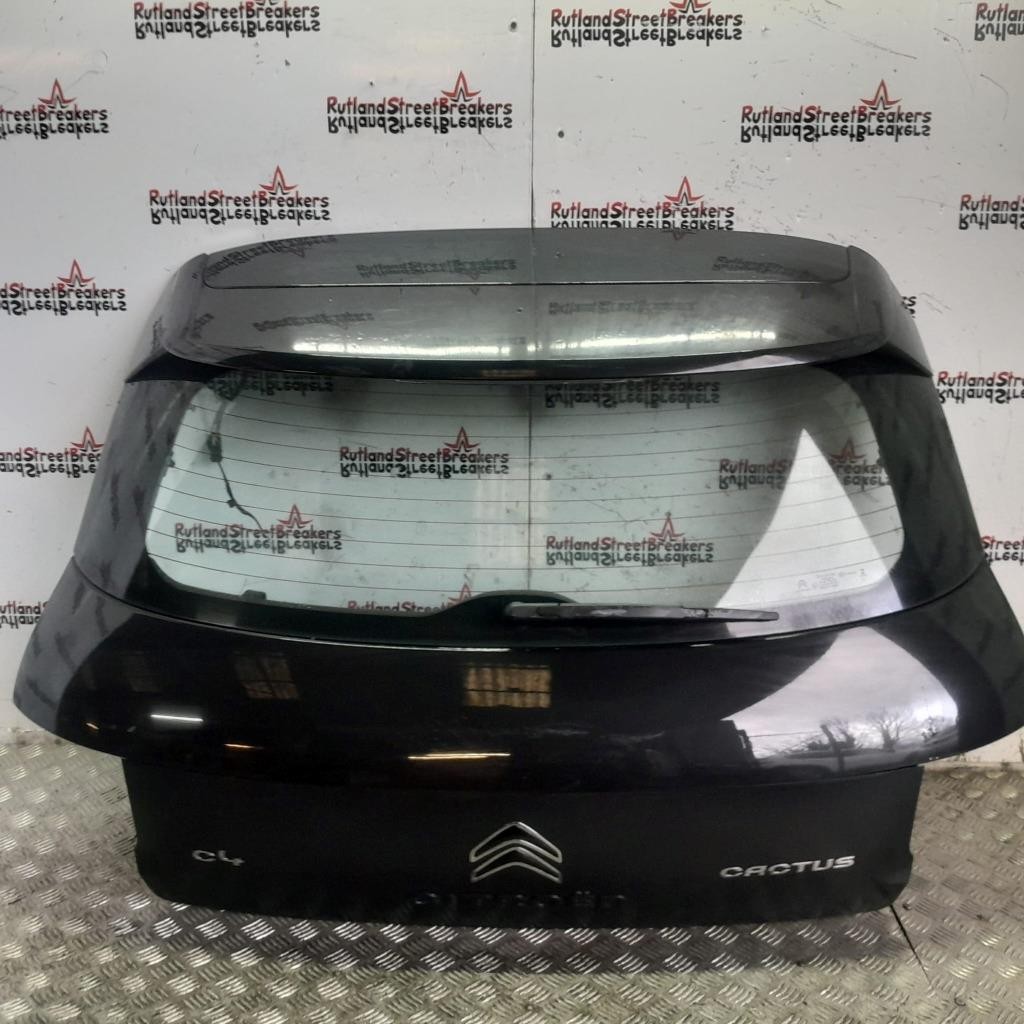 CITROEN-C4-CACTUS-REAR-TAILGATE-BOOT-LID-IN-OBSIDIAN-BLACK-EXL-2014-TO-2019-136794908073 CITROEN C4 CACTUS REAR TAILGATE / BOOT LID IN OBSIDIAN BLACK EXL 2014 TO 2019 - Image 1