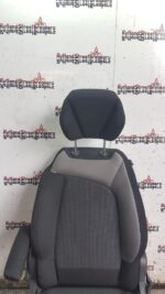 CITROEN C4 GRAND PICASSO SEAT PASSENGER SIDE FRONT IN BLACK / GREY 2014 TO 2022 - Image 5