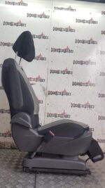 CITROEN C4 GRAND PICASSO SEAT PASSENGER SIDE FRONT IN BLACK / GREY 2014 TO 2022 - Image 9