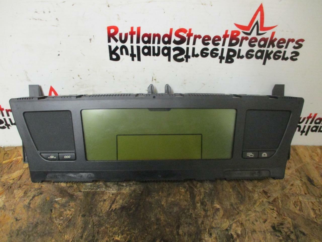 CITROEN-C4-GRAND-PICASSO-SPEEDO-CLOCKS-SCREEN-P9666217280-16-D-2007-TO-2013-143623176513 CITROEN C4 GRAND / PICASSO SPEEDO CLOCKS SCREEN P9666217280 1.6 D 2007 TO 2013 - Image 1