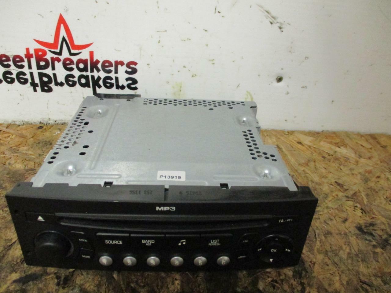 CITROEN-C4-STEREO-HEAD-UNIT-RADIO-CD-PLAYER-96662670XT-2007-TO-2013-143624614673 CITROEN C4 STEREO HEAD UNIT RADIO CD PLAYER 96662670XT 2007 TO 2013 - Image 1