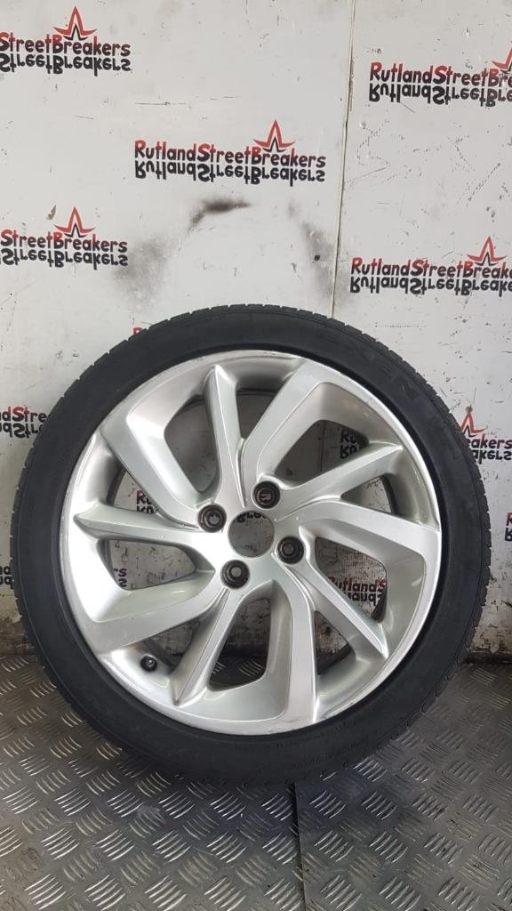 CITROEN-DS3-ALLOY-WHEEL-SILVER-MODERN-TECHNO-205-45-17-146608639963 CITROEN DS3 ALLOY WHEEL SILVER MODERN TECHNO 205 / 45 / 17 - Image 1