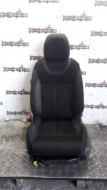 CITROEN DS4 PASSENGER SIDE FRONT SEAT IN BLACK / GREY CLOTH 2011 TO 2015