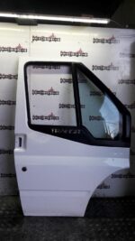 FORD TRANSIT MK7 DRIVER SIDE FRONT DOOR IN WHITE 2007 TO 2013