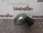 MINI CLUBMAN R55 DRIVER  / OFF SIDE MIRROR IN SILVER 2006 TO 2012