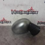 MINI CLUBMAN R55 DRIVER  / OFF SIDE MIRROR IN SILVER 2006 TO 2012
