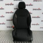 PEUGEOT 2008 PASSENGER SIDE FRONT SEAT BLACK CLOTH 2013 TO 2019