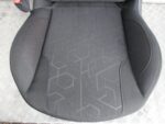PEUGEOT 2008 PASSENGER SIDE FRONT SEAT BLACK CLOTH 2013 TO 2019 - Image 3