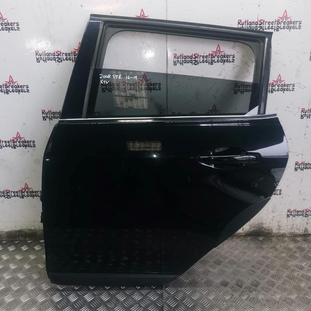 PEUGEOT-2008-PASSENGER-SIDE-REAR-DOOR-IN-BLACK-PEARL-KTV-2016-TO-2019-135373396243 PEUGEOT 2008 PASSENGER SIDE REAR DOOR IN BLACK PEARL KTV 2016 TO 2019 - Image 1
