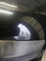 PEUGEOT 207 / CC CONVERTIBLE REAR BUMPER IN OBSIDIAN BLACK EXL 2006 TO 2012 - Image 8