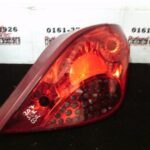 PEUGEOT 207 OFFSIDE / DRIVER SIDE REAR TAIL LIGHT UNIT / CLUSTER 2006 - 2009