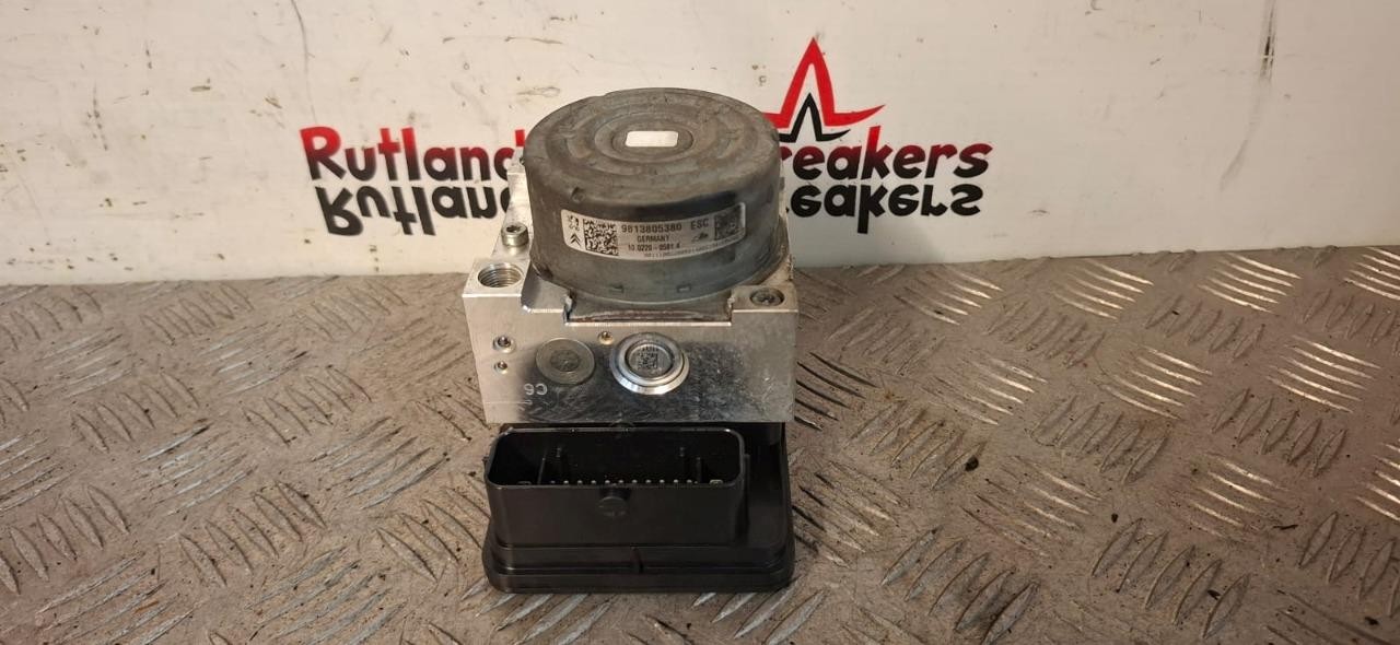 PEUGEOT-208-2008-3008-CITROEN-DS3-C4-CACTUS-ABS-PUMP-CONTROL-MODULE-9813805380-136307998163 PEUGEOT 208 2008 3008 - CITROEN DS3 C4 CACTUS ABS PUMP CONTROL MODULE 9813805380 - Image 1