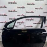 PEUGEOT 208 3 DOOR PASSENGER SIDE FRONT DOOR IN PEARL BLACK KTV 2012 TO 2018